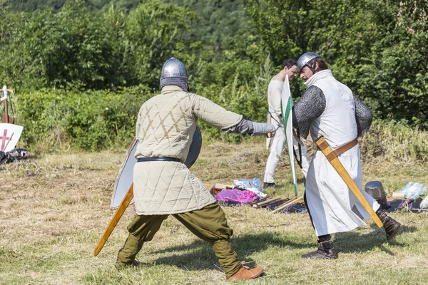 Demonstração do duelo antigo — Fotografia de Stock