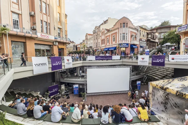 First drone festival in Plovdiv, Bulgaria — Stock Photo, Image