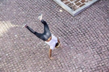 Breakdans havadan görünümü