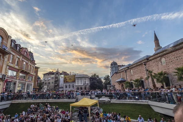 First drone festival in Plovdiv, Bulgaria — Stock Photo, Image