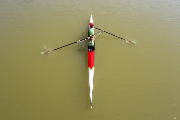 Kajakken luchtfoto — Stockfoto