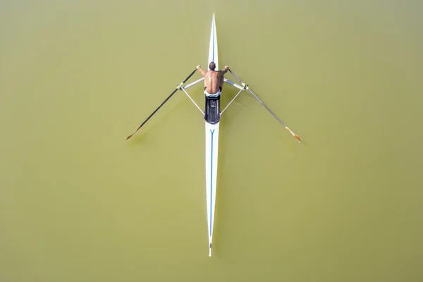 Vista aérea de caiaque — Fotografia de Stock