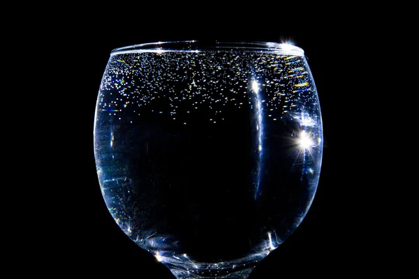 Burbujas en un vaso — Foto de Stock