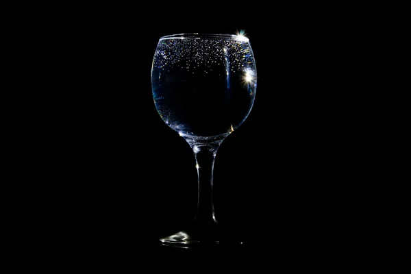 Bublinky ve sklenici — Stock fotografie