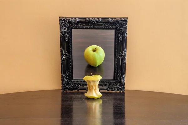 Jabłko przeszłości — Zdjęcie stockowe