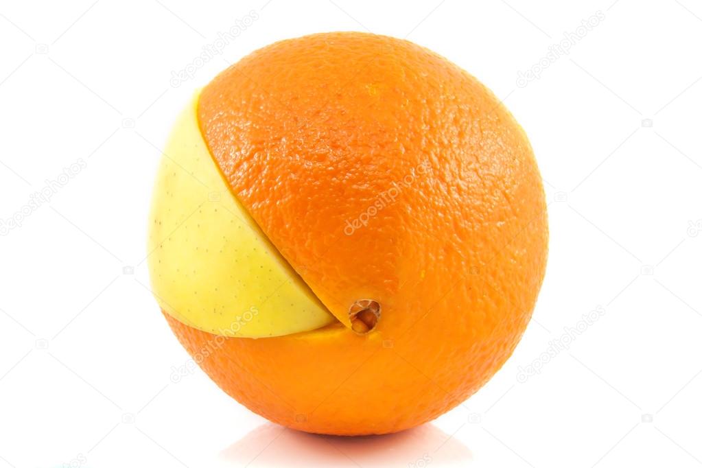 Superfruit - apple and orange