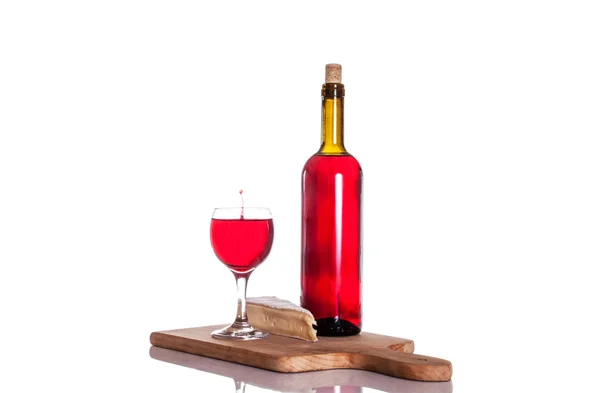 Gourmet a popít víno — Stock fotografie