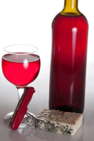 Gourmet vin og spise - Stock-foto