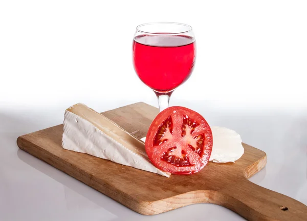 Gurme şarap ve yemek — Stok fotoğraf