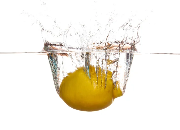 Salpicos de limão — Fotografia de Stock