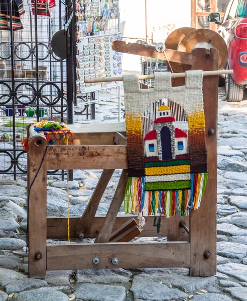 Old-fashioned loom — Stock Photo, Image