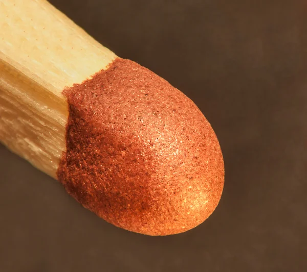 Matchstick tip super marco — Stock Photo, Image