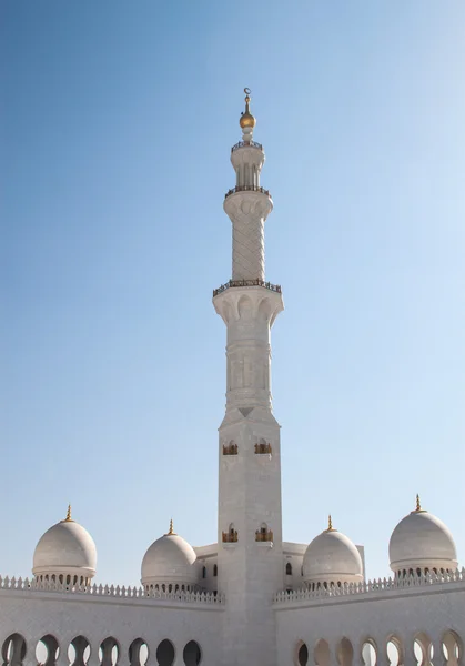 Grand White Mosque — Stock Photo, Image