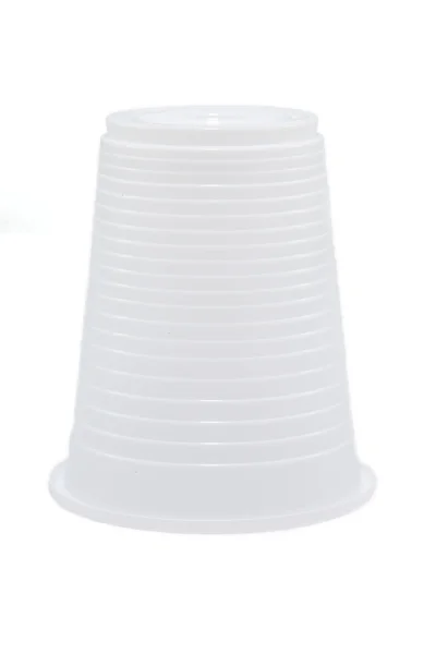 Beyaz plastik bardak