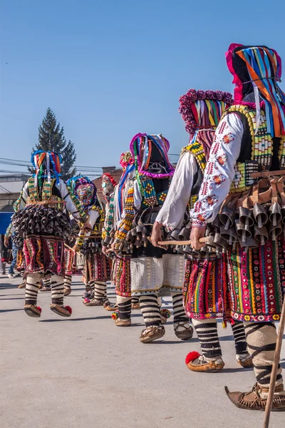 Colorful costumes and masks — Stock Photo, Image