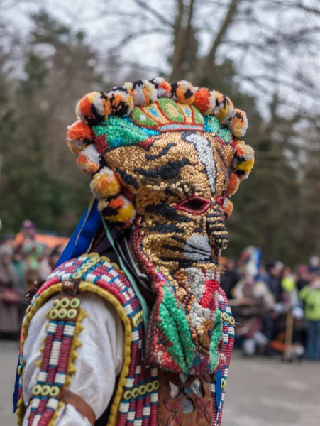Kukeri - Colorful costumes and masks — Stock Photo, Image