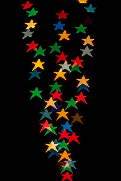 Боке в форме звезды — стоковое фото