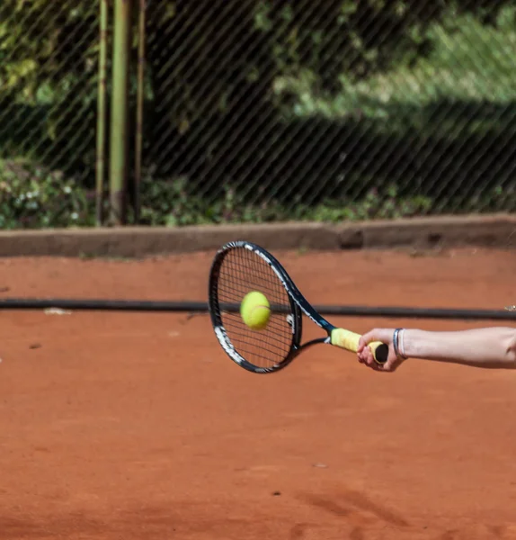 Tennis forehand — Stock Photo, Image