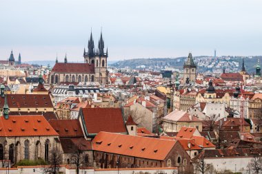 Prag yüksek açılı görünüş
