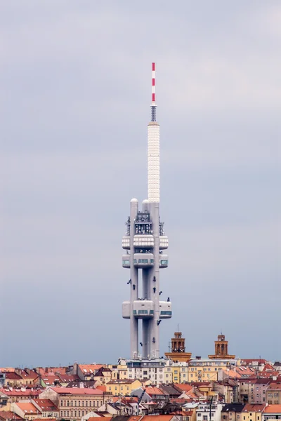 Hoge hoekmening van Praag — Stockfoto