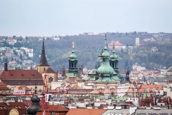 Vista de alto ângulo de Praga — Fotografia de Stock