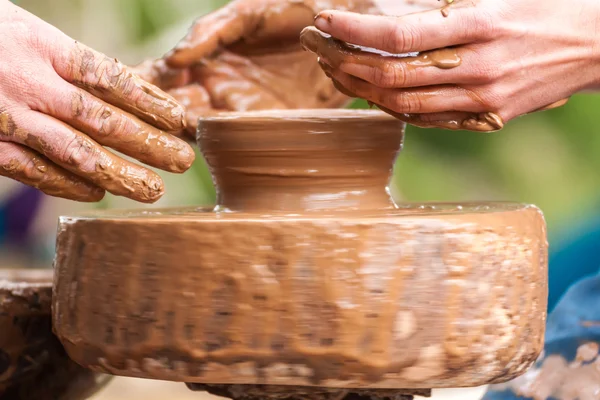 Fabrication de poterie — Photo