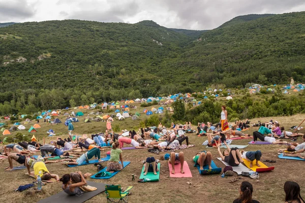 Yoga — Stockfoto