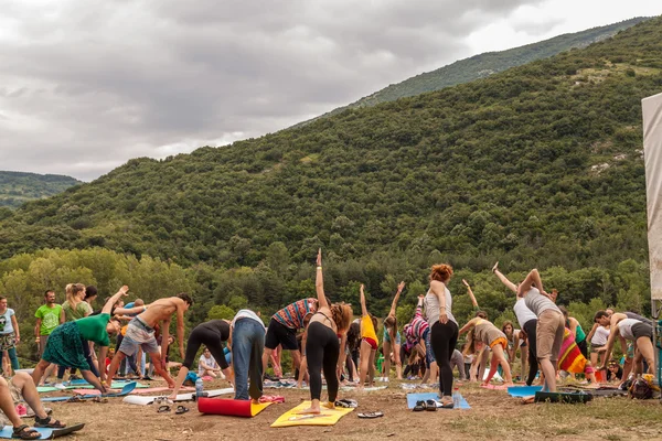 Yoga — Stockfoto