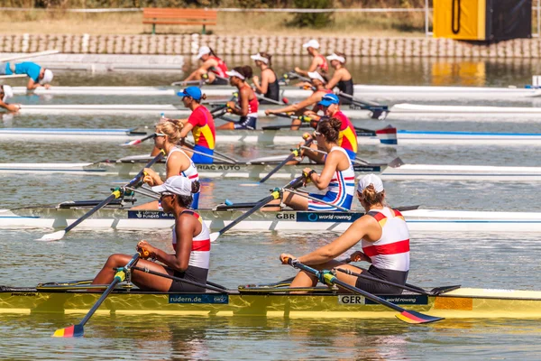 World rowing championship under 23 years — Stock Photo, Image