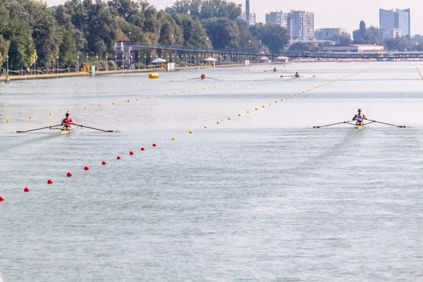 World rowing championship under 23 years — Stock Photo, Image