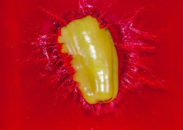 红水青椒 — 图库照片