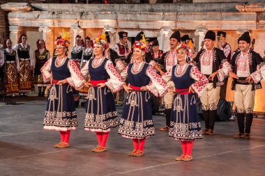 21-st international festival in Plovdiv, Bulgaria clipart