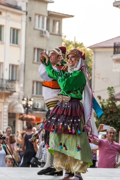 21-st internationell festival i Plovdiv, Bulgaria — Stockfoto