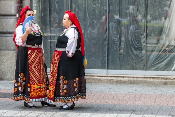 21-й Міжнародний фестиваль у місті Пловдив, Болгарія — стокове фото