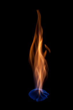 Blue flames clipart