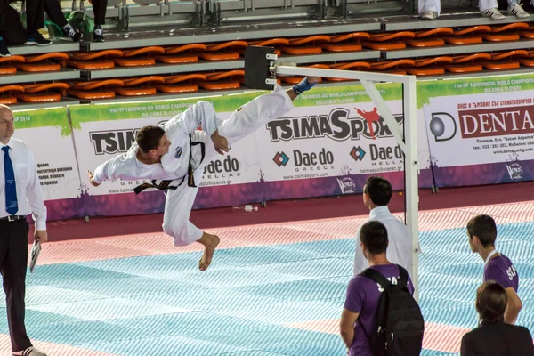 Taekwondo-Wettbewerb in Plowdiw — Stockfoto