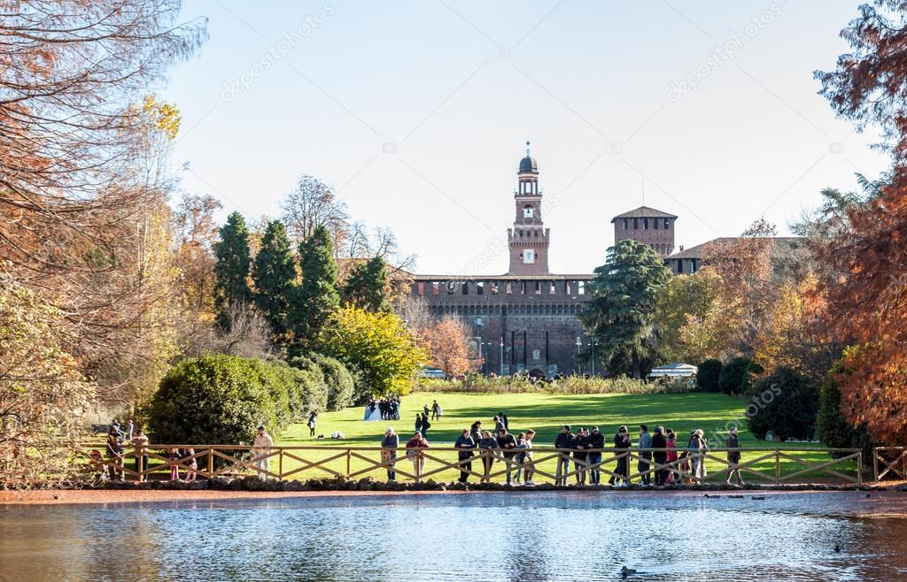 Sempione Park in Milan, Italy – Stock Editorial Photo © nikolay100 ...