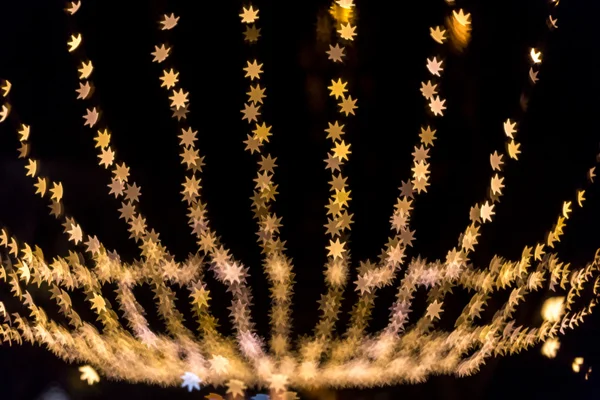 Christmas Lights in the air — Stock Photo, Image