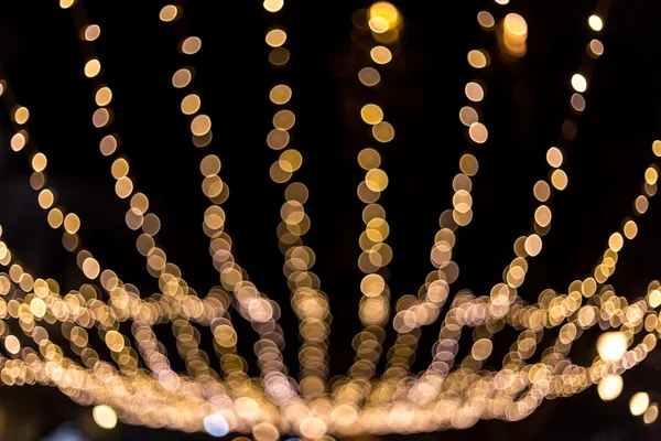 Christmas Lights in the air — Stock Photo, Image