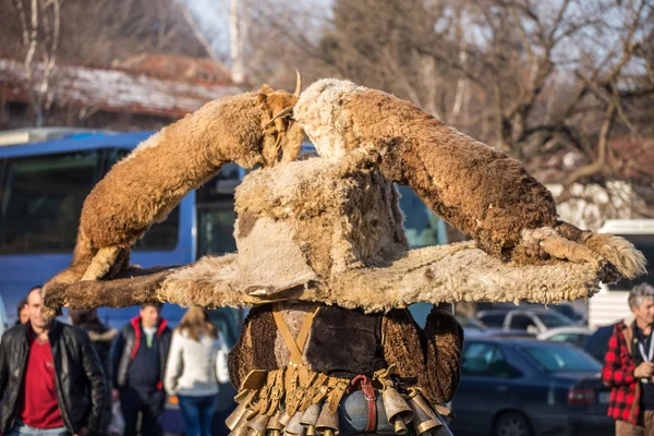 Kukeri festival in Pernik, Bulgaria — Stock Photo, Image