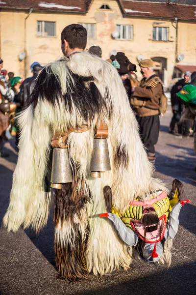 Kukeri festival in Pernik, Bulgaria — Stock Photo, Image