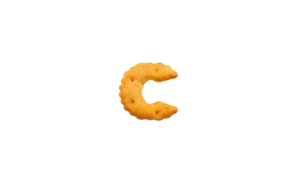 La lettera C cookie — Foto Stock