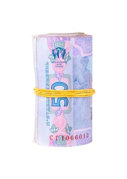 一堆乌克兰钱 — 图库照片
