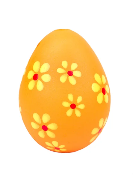 Orange Easter egg — Stock Photo, Image