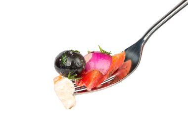 Çatallı Yunan salatası