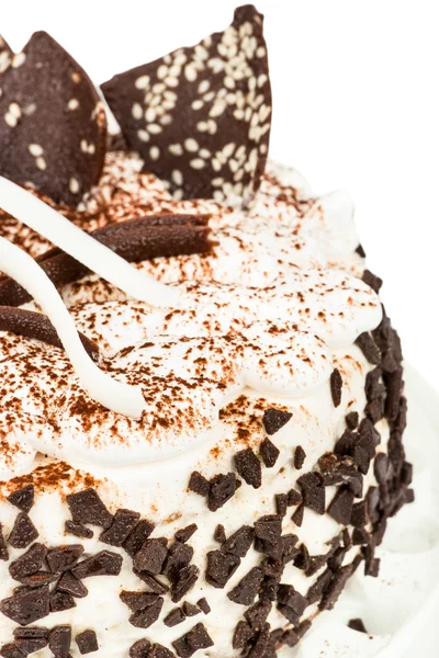 El pastel con crema — Foto de Stock