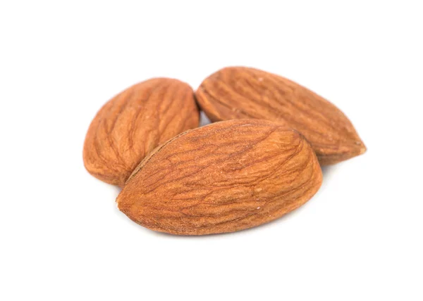 Almond nuts isolated — Stock Photo, Image