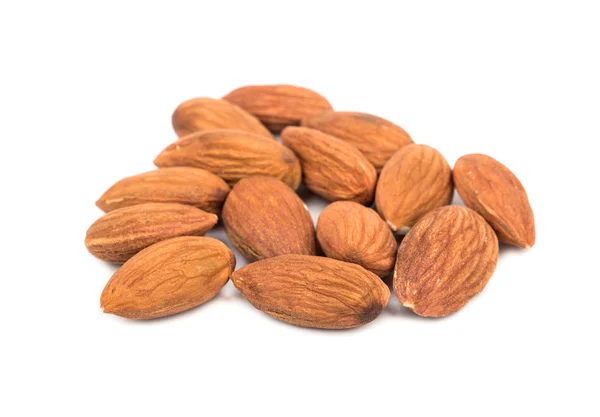 Almond nuts closeup — Stock Photo, Image