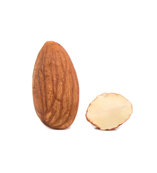 Almond nut isolated — Stock Photo, Image