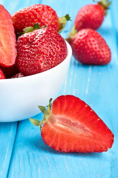 La moitié de fraise — Photo
